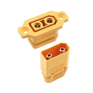 XT90E-F with Fixed Seat Lithium Battery Charging Port Plug XT90 Electric Vehicle Model Aircraft Elec