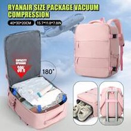 Wizz Air Ryanair Cabin Backpack 40x20x30cm - 14" Laptop Compartment, Includes Vacuum Compression Bag