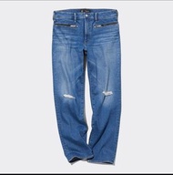 GU x UNDERCOVER SLIM DAMAGE JEANS 351032  藍色