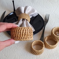 Napkin Ring rattan napkin/