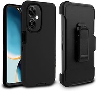 Customerifrst Shockproof Phone Case Compatible OnePlus Nord N30 5G with Belt Clip Holster Phone Case