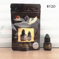Lady Black eyelash extension glue 5ml Korean brand 韓國嫁接假眼睫毛膠水