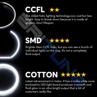 Cotton Light Angel Eyes Tuning BMW E46 Coupe Convertible 32