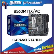 Asrock B560M-Itx/Ac (Lga1200, B560, Ddr4) Garansi 3 Tahun!