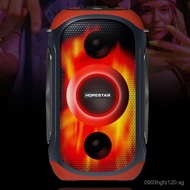 K Song Bluetooth Speaker Speaker with Stand Party300HOPESTAR Heavy Sound Outdoor Subwoofer High Powe