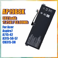 AP19B8K Laptop Battery for Acer Aspire 3 A314 A315-58 A317-52 A514-53 A715-42 CB315-3H A515-56 AP19B