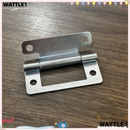 WTTLE 5pcs/set Door Hinge, No Slotted Interior Flat Open, Creative Soft Close Folded Connector Close Hinges Furniture Hardware