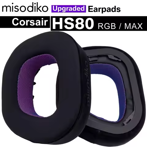 misodiko Upgraded Earpads Replacement for Corsair HS80 RGB / MAX Headphones