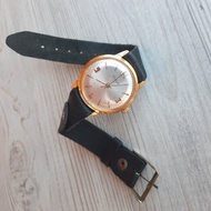 Soviet mechanical mens watch Raketa 2609.1 gold plated wind wrist watch USSR