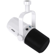 Fduce ไมโครโฟนแบบไดนามิก/ SL40X SL40โลหะในตัวหูฟังเอาท์พุทฉนวนกันเสียงสำหรับพอดแคสต์ถ่ายทอดสดและเกม