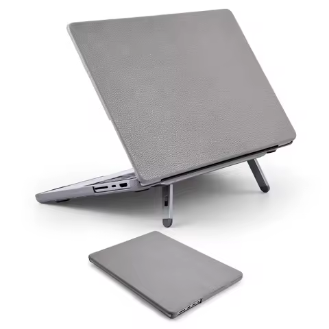Oatsbasf Leather Laptop Protective Case for MacBook Pro 14-in 2025-2021 M5 M4 M3 M2 M1 Pro / Max Chi