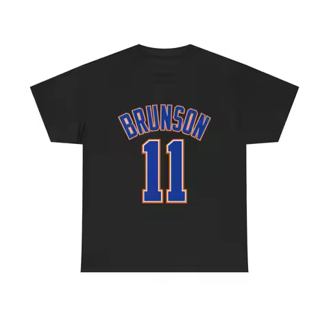 Jalen Brunson New York T Shirt | Basketball Jersey Tee The King of New York, Mvp