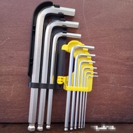 ALLEN KEY TOOLS 1.5MM ~ 10MM HEX SIZE ( 9PCS)