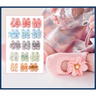 Newborn Baby Sock Toddler Sock Cartoon Lace Flowers Pearl Bow 3-18 Month