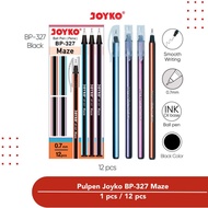 Joyko Black BP-327 Maze 0.7 mm Pen