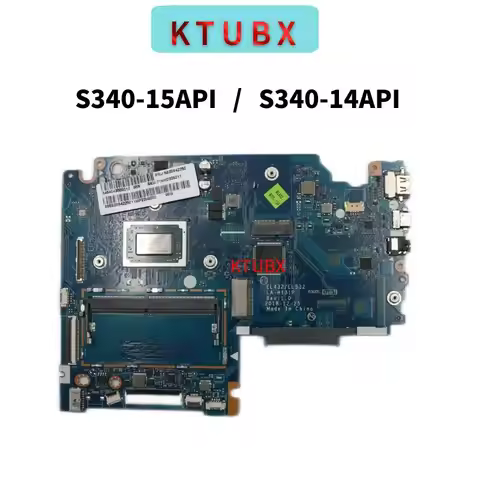 New.LA-H131P Motherboard.For Lenovo Ideapad S340-14API S340-15API Laptop Motherboard.With A300U R3 R