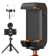 K&F CONCEPT Tablet & Cellphone Tripod Mount Adapter Holder Adjustable Clamp for Phone 15/14/13/12 Pr