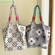 DayDayTO   Butterfly Knitted Buet Bag Women's Fashion Handbag Versatile Knitted Wrist Bag Shopping H