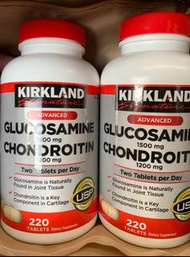 美國Kirkland 葡萄糖胺+軟骨素 220片