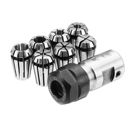 21Pcs ER11 1-7Mm Spring Collets With ER11A 5Mm Motor Shaft Holder Extension Rod