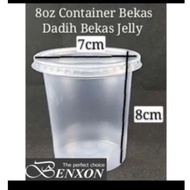 8oz Bekas Dadih Jelly -100pcs/pkt