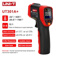 (UNI-T Original)UNI-T UT301A + เครื่องวัดอุณหภูมิจอแสดงผลสีHD ℃/°Fสวิทช์Buzzer ALARMที่ทดสอบไฮโกรมิเ