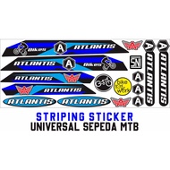 STICKER STRIPING STICKER BIKE MOTIFAtlantis VARIATION BIKE STRIPING VARIATION DECAL STRIPING POLET S