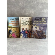 Enid Blyton Hard Cover Second Hand Book Five Exit Brexit Island Five Go On A Strategy Away Day Five 