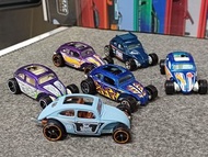 6架 Hot Wheels 散車 custom vw beetle bug hotwheels