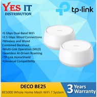 TP-LINK Deco BE25 / Deco BE550 / Deco BE65 BE11000 WHOLE HOME MESH WIFI 7 SYSTEM (1PACK / 2PACK / 3P