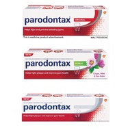 PARODONTAX Fluoride Toothpaste 90g / Daily Whitening 90g / Herbal 90g 18g