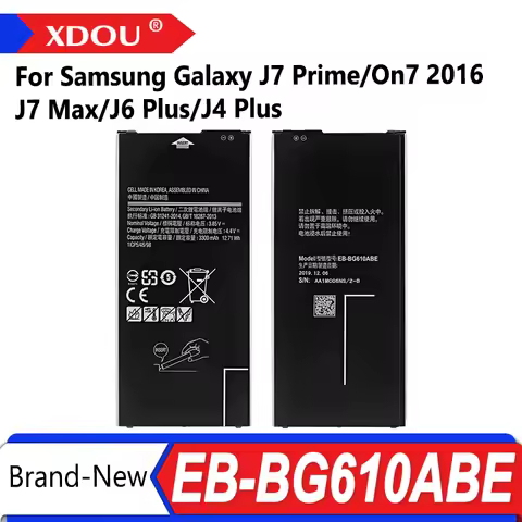 Brand New EB-BG610ABE 3300mAh Battery For Samsung Galaxy J7 Prime On7 2016 G610 G615 G6100 J7 Prime 