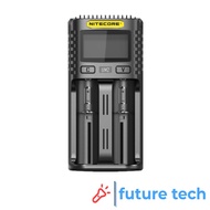 Nitecore UM2 Intelligent USB Dual-Slot 18650 21700 Battery Charger Type-C
