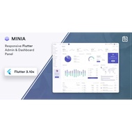 Minia - Flutter Admin & Dashboard Panel