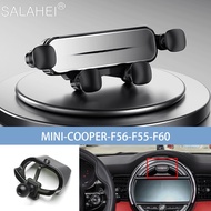 Gravity Car Mobile Phone Holder For BMW MINI Cooper Countryman F60 F56 One F54 F55 Air Vent Stand GPS Support Bracket Accessory