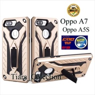 CASE HP Oppo A12 / A11k / A5s / A7 / F9 casing standing robot hard case NEW cover