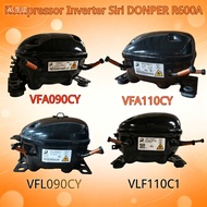 Local Ready Stock DONPER R600A Fridge Inverter Compressor VFA090CY VFA110CY VFL090CY VFL110CY1 With 