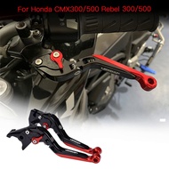 Motorcycle Adjustable Handles Lever Accessories Short&amp;Long Clutch Brake Levers For Honda CMX300/500 Rebel 300/500 2017-2021