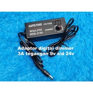 3A 9v to 24v Adjustable Power Adapter 3A digital dimmer Adapter
