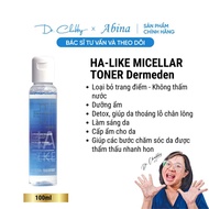Nước tẩy trang dưỡng ẩm 2 in 1 DermEden HA-Like Micellar Toner - Dr Chubby