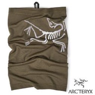 RV城市【ARCTERYX 始祖鳥】輕量保暖除臭 美麗諾羊毛圍脖 羊毛頭巾 頸圍 面罩 圍巾 X000007773