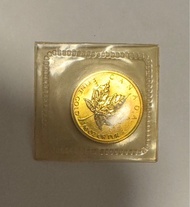 1993加拿大1/10oz金楓葉幣 9999純金 原廠密封【急售HK$4280】