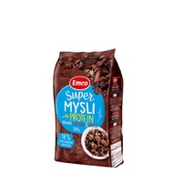 Emco Super Hi Protein Granola - Chocolate and Quinoa 500gm (HALAL Certified) (18% Plant-Based Protei