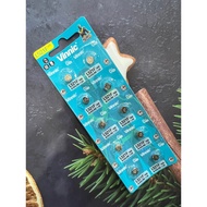 Blister of 10 Vinnic SR521SW 521 379 AG0 384 L521F AG0 – LR521H – 379A - SR521 -618- SR63 -521 1.55V