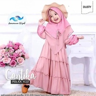Girls' Gamis 5-7 years 5 years 6 years 7 years CANTIKA KIDS LATEST EID CHILDREN'S CLOTHES 2021