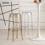 Chair Eames Acrylic Nordic Fashion Plastic Transparent pc Chair Transparent Transparent Crystal Simp