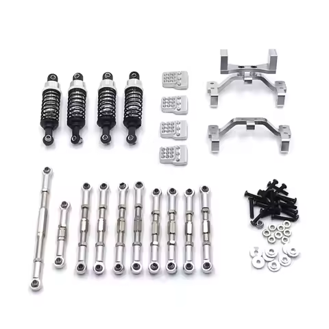 Metal Upgrade Assembly Parts for WPL 1/16 C14 C24 C34 B14 B24 Henglong RC Ca