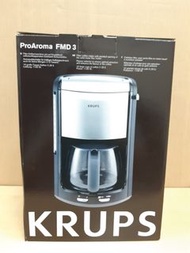 Krups 蒸溜咖啡機 （全新）
