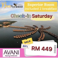 [Saturday] Avani Sepang Goldcoast Resort 2D1N Superior Room with Breakfast 黄金海岸