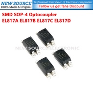 (10pcs) EL817A EL817B EL817C EL817D SOP4 SMD Optocoupler Transistor